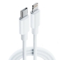 Preview: iPhone 11 Pro Lightning auf USB-C 1m Ladekabel - Datenkabel Ersatzteil